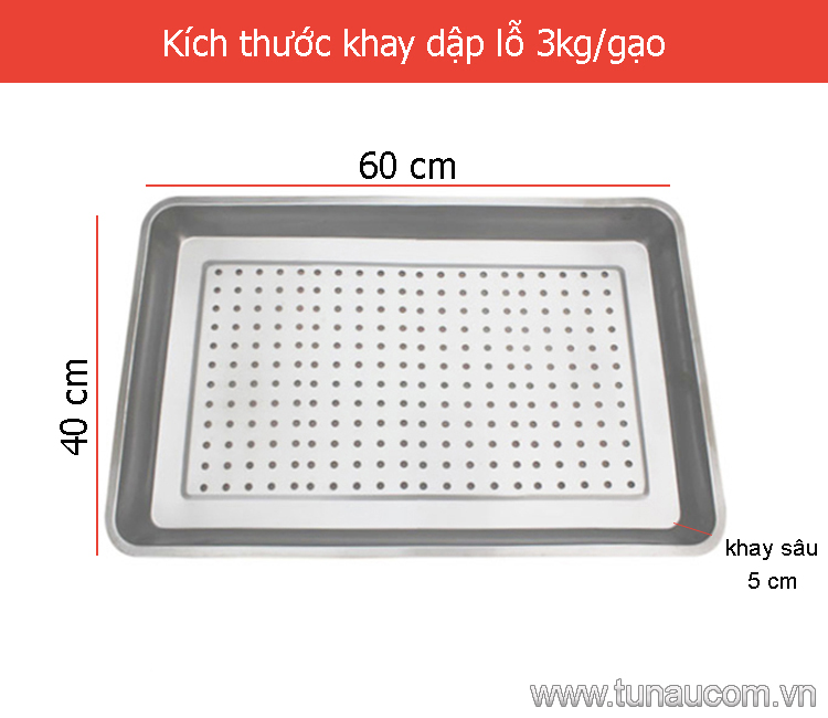 Khay hấp thực phẩm inox