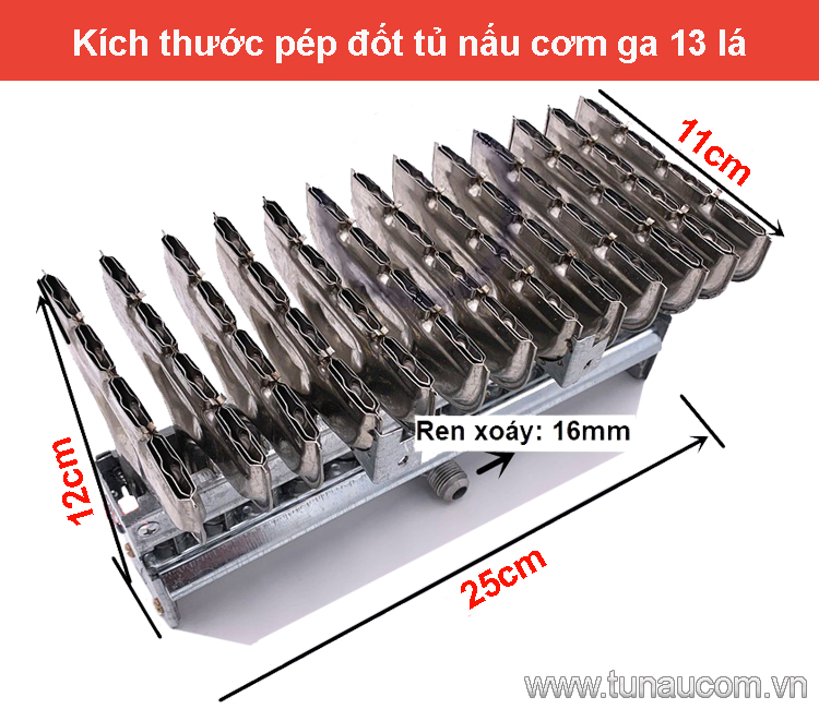 Pép đốt tủ nấu cơm gas