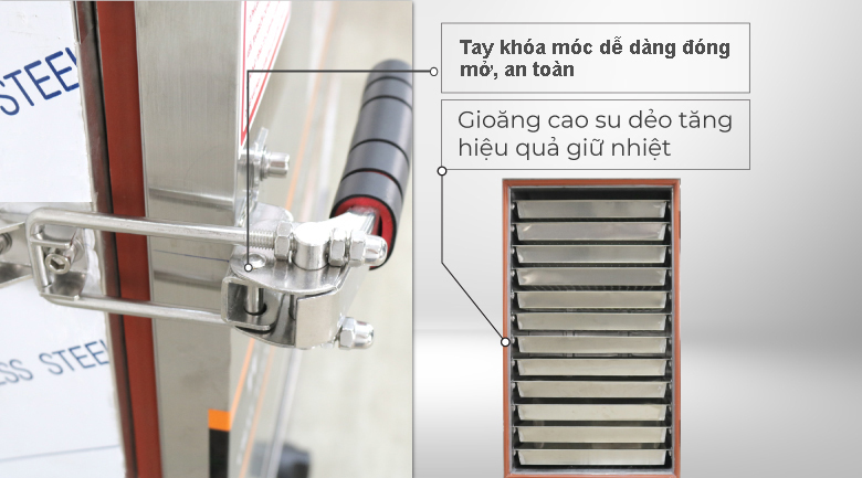 Gioăng cao su tủ nấu cơm