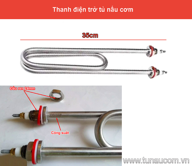 Thanh điện trở tủ nấu cơm