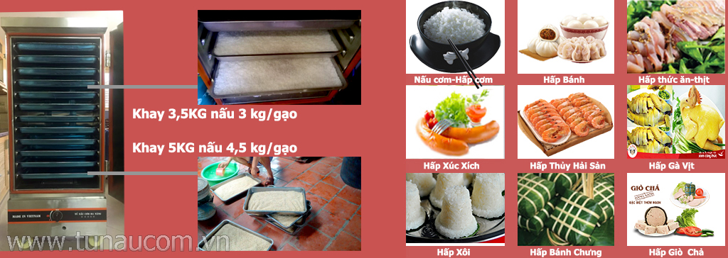 tủ nấu cơm tu nau com