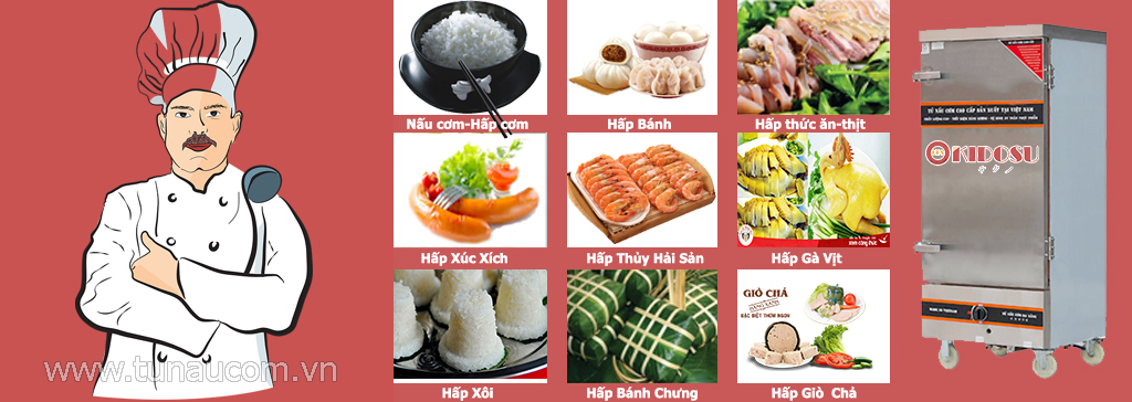 tủ nấu cơm tu nau com