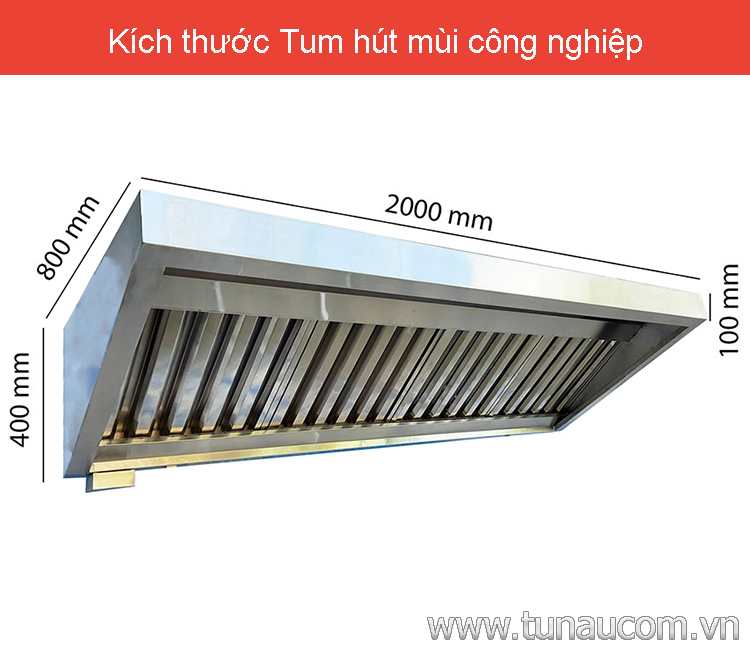 Tum hút mùi công nghiệp