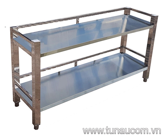 Giá Kệ Inox 2 Tầng 750mm