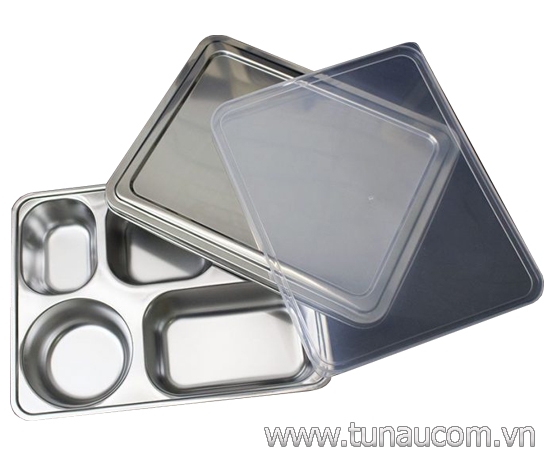 Khay Cơm Inox 5 Ngăn