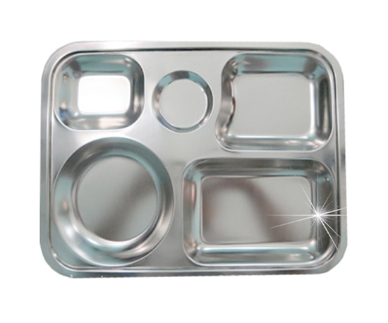 Khay Cơm Inox 5 Ngăn